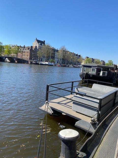 Houseboat Amstel River Studio อัมสเตอร์ดัม ภายนอก รูปภาพ